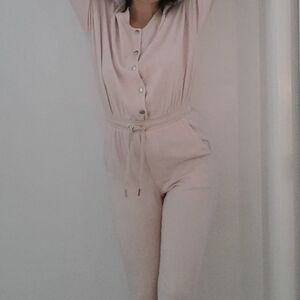 NSF Dixie pink jumpsuit